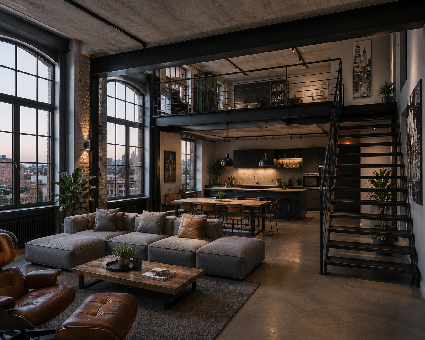 Loft-Wohnen — wenn Industriecharme zum Zuhause wird
